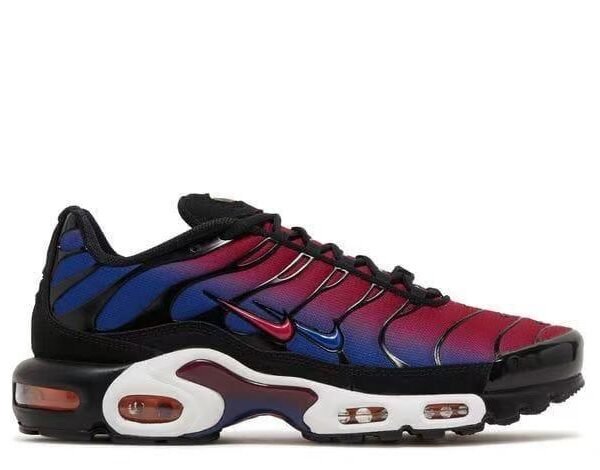 Nike Air Max Plus “Racer Blue/University Red”—often called the Nike TN (Tuned Air)